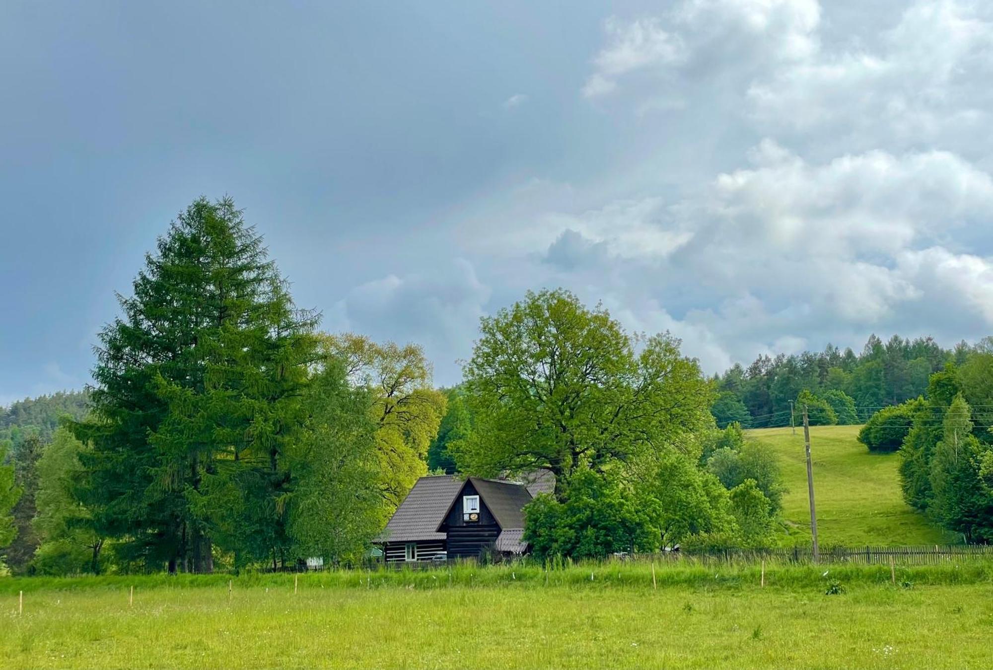 Vila Dom W Beskidzie Krempna Exteriér fotografie